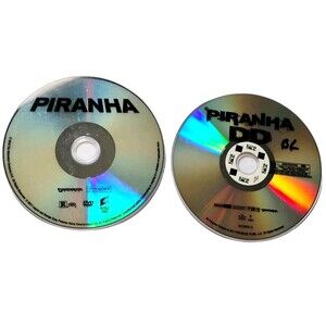 Piranha (DVD, 2010) / Piranha DD (DVD, 2011) 2-Movie Set DISC ONLY Horror